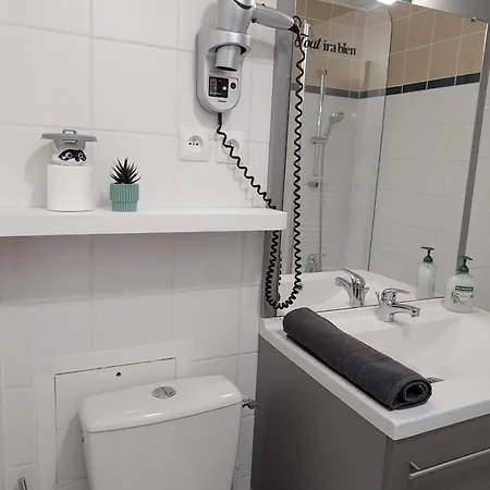 アパート La Suite Du Sanctuaire Coeur De Lourdes Climatisation ルルド